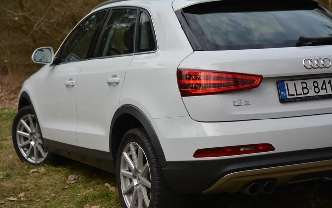 Audi Q3 cena 68900 przebieg: 184538, rok produkcji 2013 z Lubartów małe 742